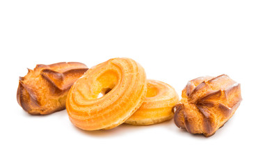 choux pastry isolated