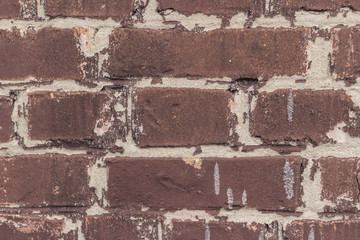 Background old brick wall, texture