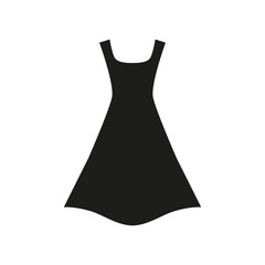 Black dress vector