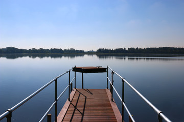 Fototapeta premium Bathing bridge