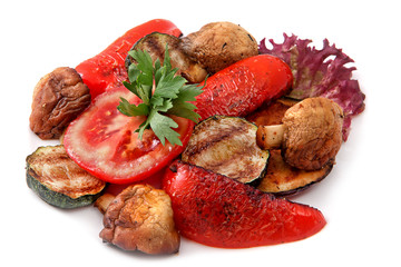 Garinr grilled vegetables