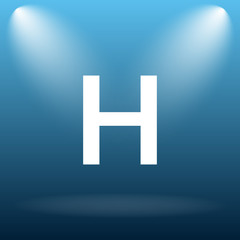 Obraz premium Hospital icon