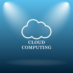 Cloud computing icon