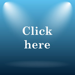 Click here icon