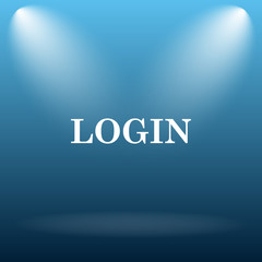 Fototapeta premium Login icon