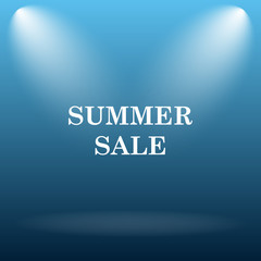 Summer sale icon