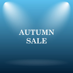 Autumn sale icon