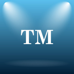 Obraz premium Trade mark icon