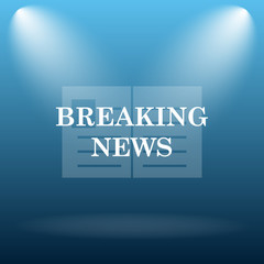 Breaking news icon