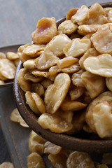 fried broad beans snack