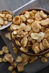 fried broad beans snack