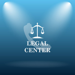 Legal center icon