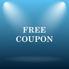 Fototapeta premium Free coupon icon