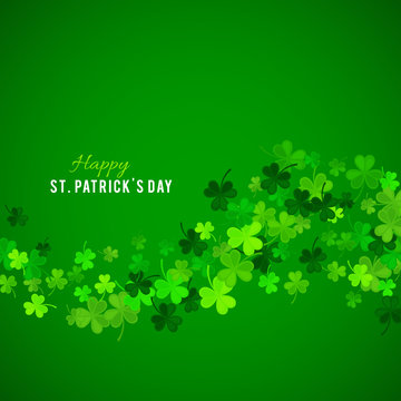 St Patrick's Day background. Vector illustration