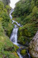 Obraz na płótnie Canvas Waterfall Saut in Valle Pesio