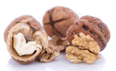 Fresh walnuts