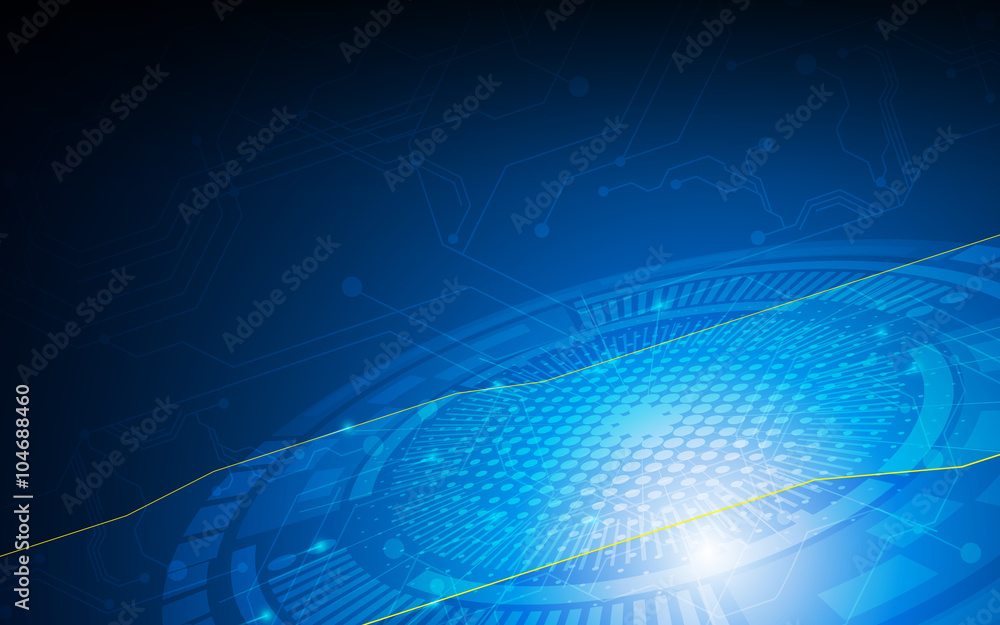 Poster abstract background hi tech innovation concept digital pattern
