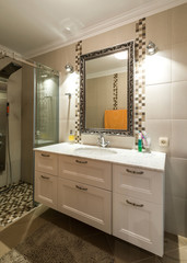 Modern bedroom interior