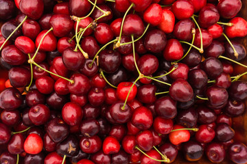 Red Cherries. Cherry selection