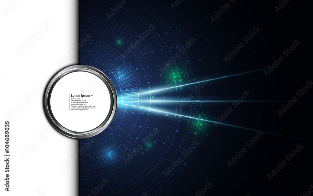 Poster abstract background technology innovation dynamic data exploding concept design