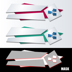 Fototapeta premium Banners Element