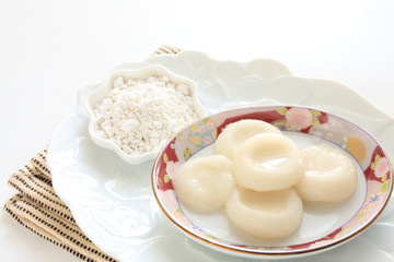 Japanese food, mochi dango