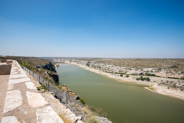 Fototapeta na wymiar Pecos River Bridge
