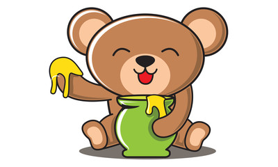 Bear and Honey