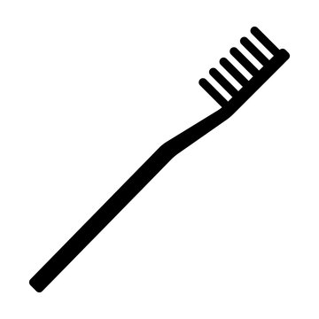 Toothbrush / Tooth Brush Flat Icon For Apps And Websites