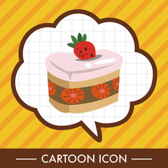 decorating cake theme elements