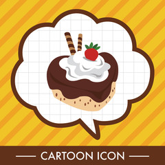 decorating cake theme elements