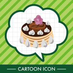 decorating cake theme elements