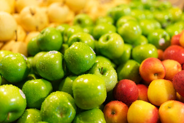 Apple fresh in market place