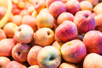 Apple fresh in market place