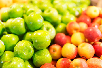 Apple fresh in market place