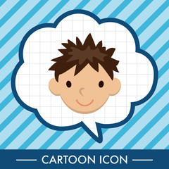 people character theme elements