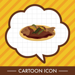 chinese food theme elements