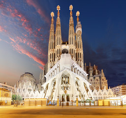  Sagrada Familia - obrazy, fototapety, plakaty