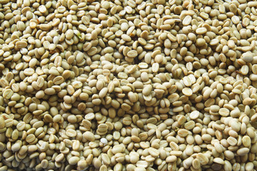 Fresh coffee beans for pattern and background