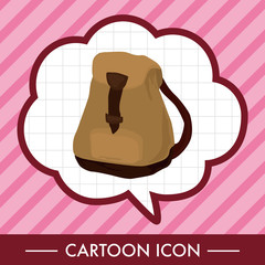 travel bag theme elements