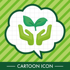 Environmental protection concept theme elements; Protect our for