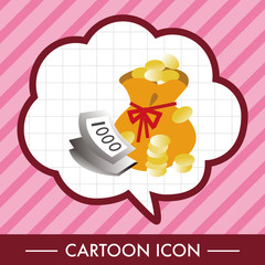 casino cash theme elements