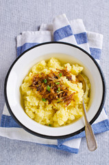 Homemade mashed potatoes