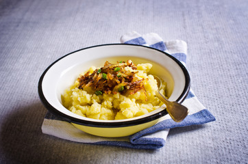 Homemade mashed potatoes