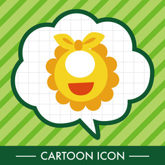 Baby bib theme elements