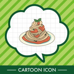 Italian food theme elements