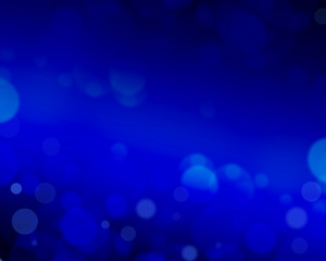 Lights on blue background.