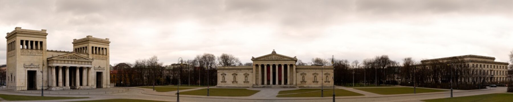 Königsplatz München Panorama HD hochauflösend