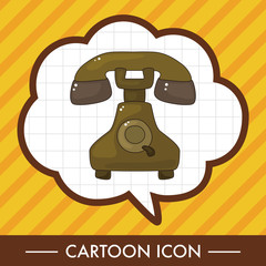 telephone theme elements