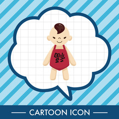 Chinese people theme elements